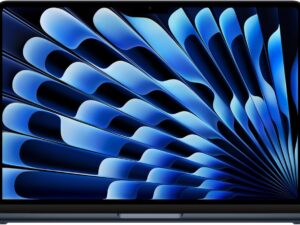 (Renewed) Apple 2024 MacBook Air with M3 chip, 13-inch, 16GB Ram, 256GB SSD Midnight QWERTY English